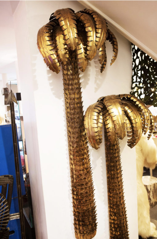 Gilded Palmer Wall Lamp in Gold Finish - Image 3